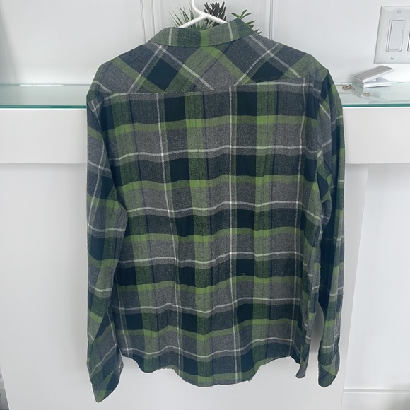 Billabong Dawson long sleeve button up flannel shirt - Picture 2 of 4